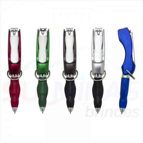 Caneta Com Cortador de Unhas 2080